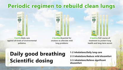 Produs românesc de calitate, livrare în țară 🥇 Inhalator Murwon® pentru plămâni 🍏(👨‍⚕️ Ajutor în tuse, inflamație, dispnee, expectorație, nas înfundat, bronșită și alergii) ❤️