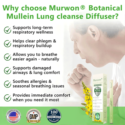 Produs românesc de calitate, livrare în țară 🥇 Inhalator Murwon® pentru plămâni 🍏(👨‍⚕️ Ajutor în tuse, inflamație, dispnee, expectorație, nas înfundat, bronșită și alergii) ❤️